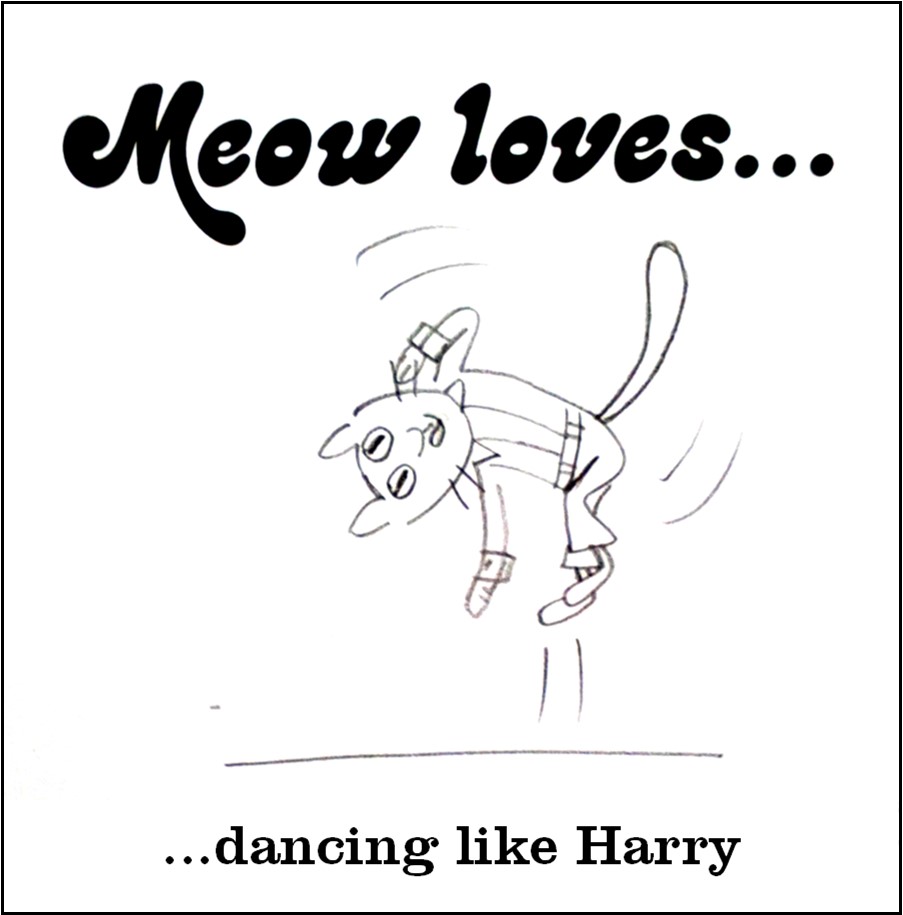 Meow loves... jpeg with border